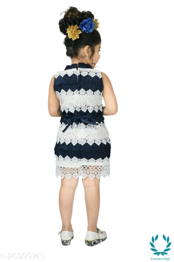 Linotex Girls Party Festival Dress - 2-3 Years, Black/ White